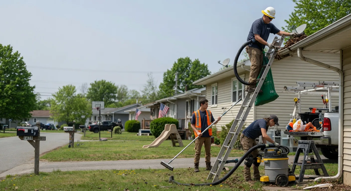 Gutter Installation in New Goshen, IN near me